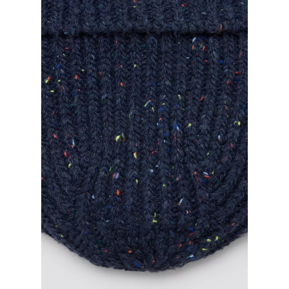Bonnet jaspé maille bleu marine, MANGO KIDS