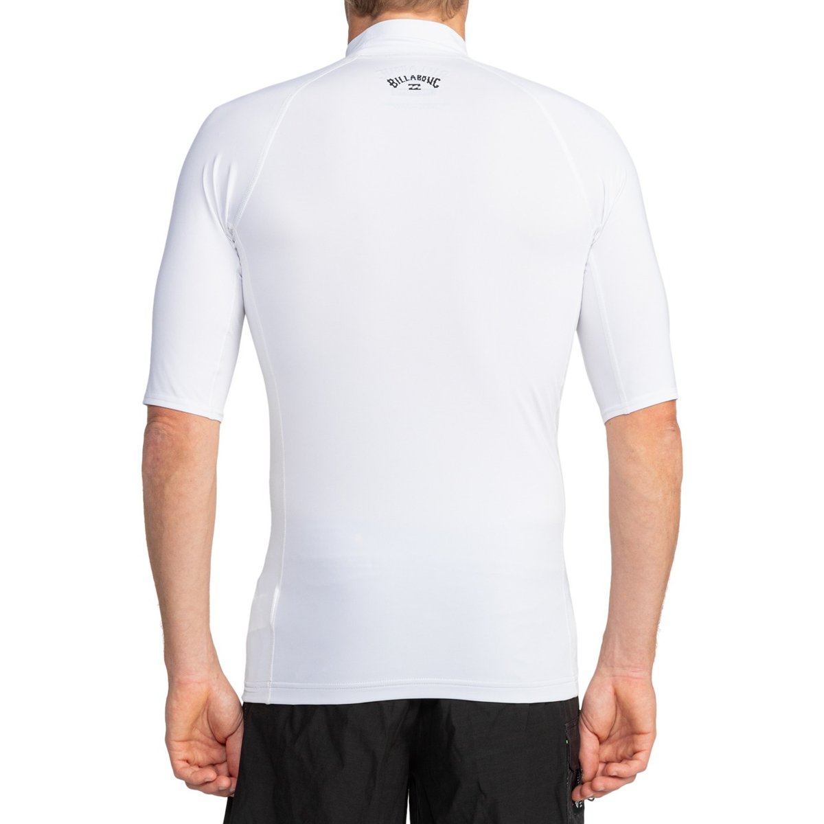 T-shirt de surf à manches courtes UPF50 LOGO SURF blanc white, BILLABONG