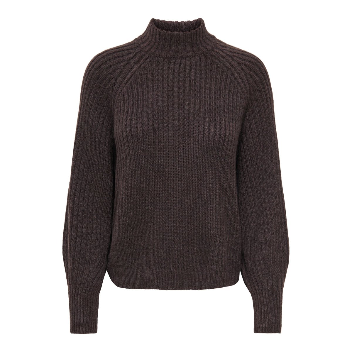 Pull En Maille chocolate brown, ONLY