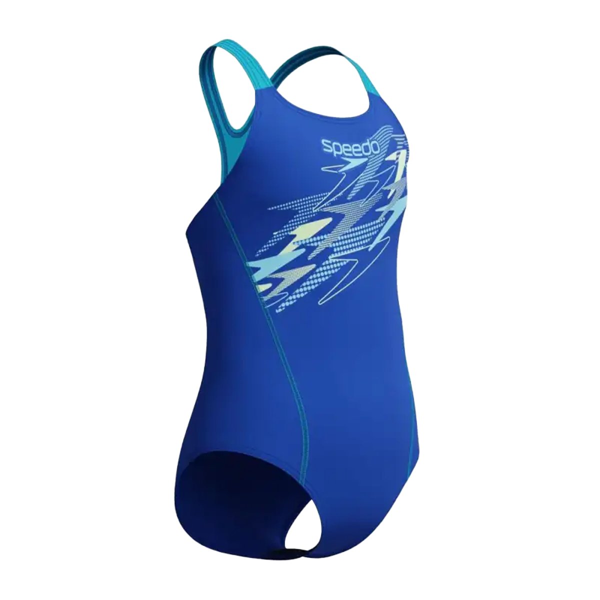 Maillot de bain 1 pièce motif/style logo MEDALIST bleu, SPEEDO