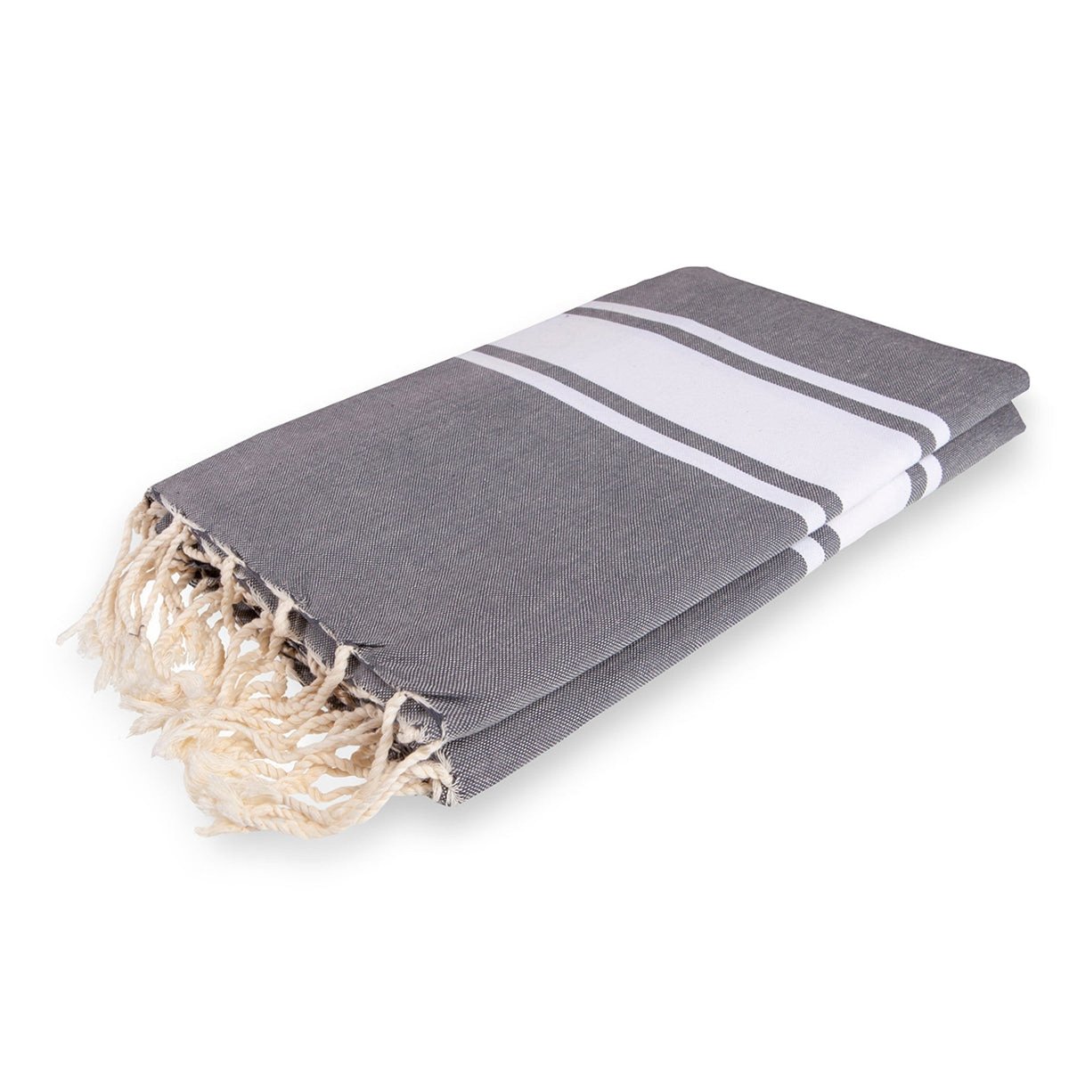 Nappe coton ST TROPEZ gris moyen, FEBRONIE