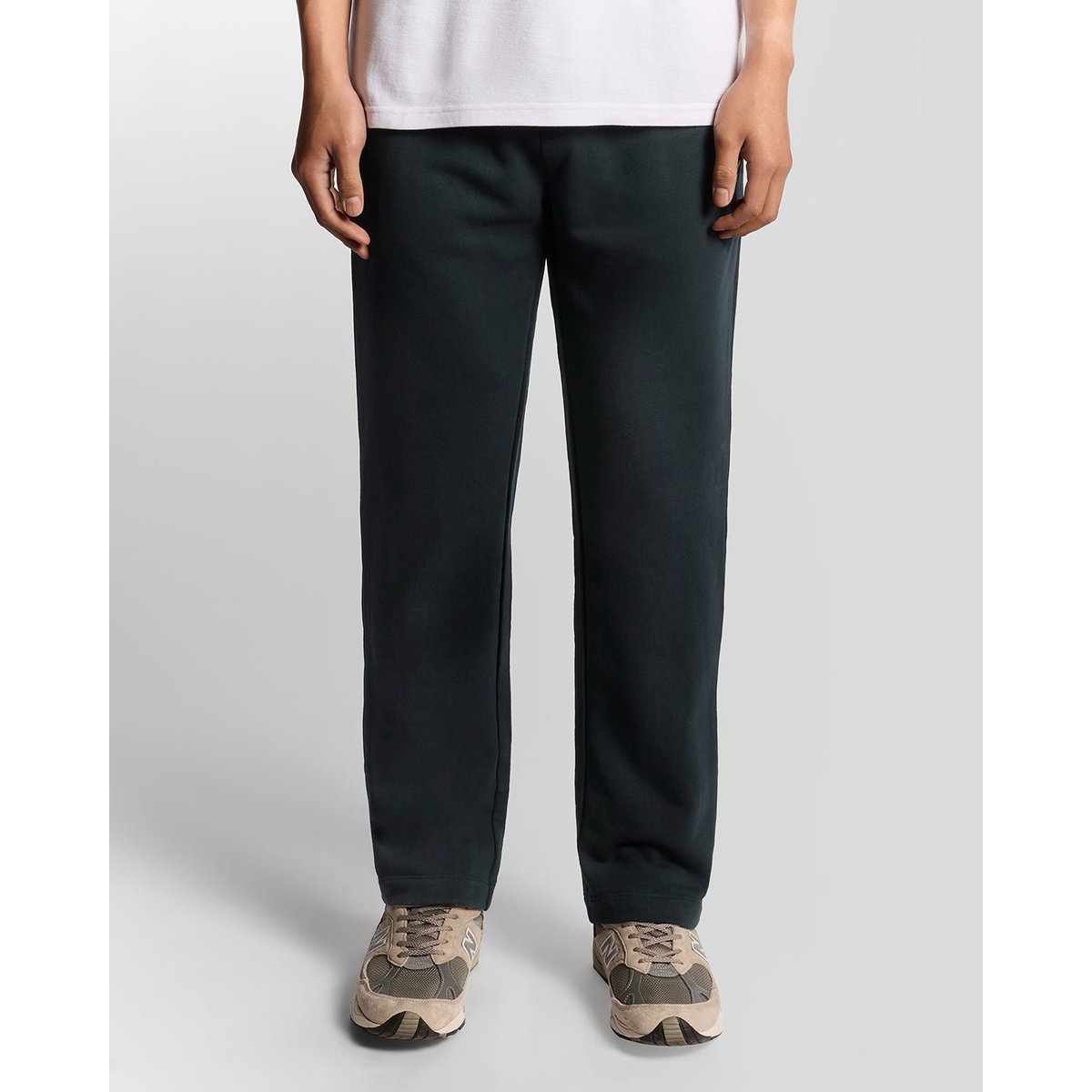 Pantalon de Jogging jambe droite en coton bleu foncé marine, LYLE & SCOTT