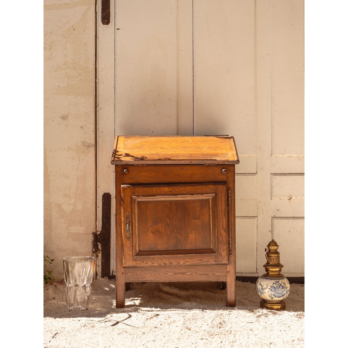 Secrétaire en bois Edouard N°1038 - Bon état bois foncé, DEBONGOUT