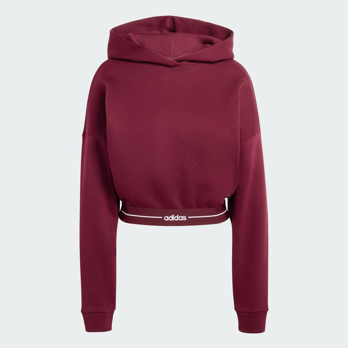 Hoodie Court Hyperglam maroon, adidas Performance