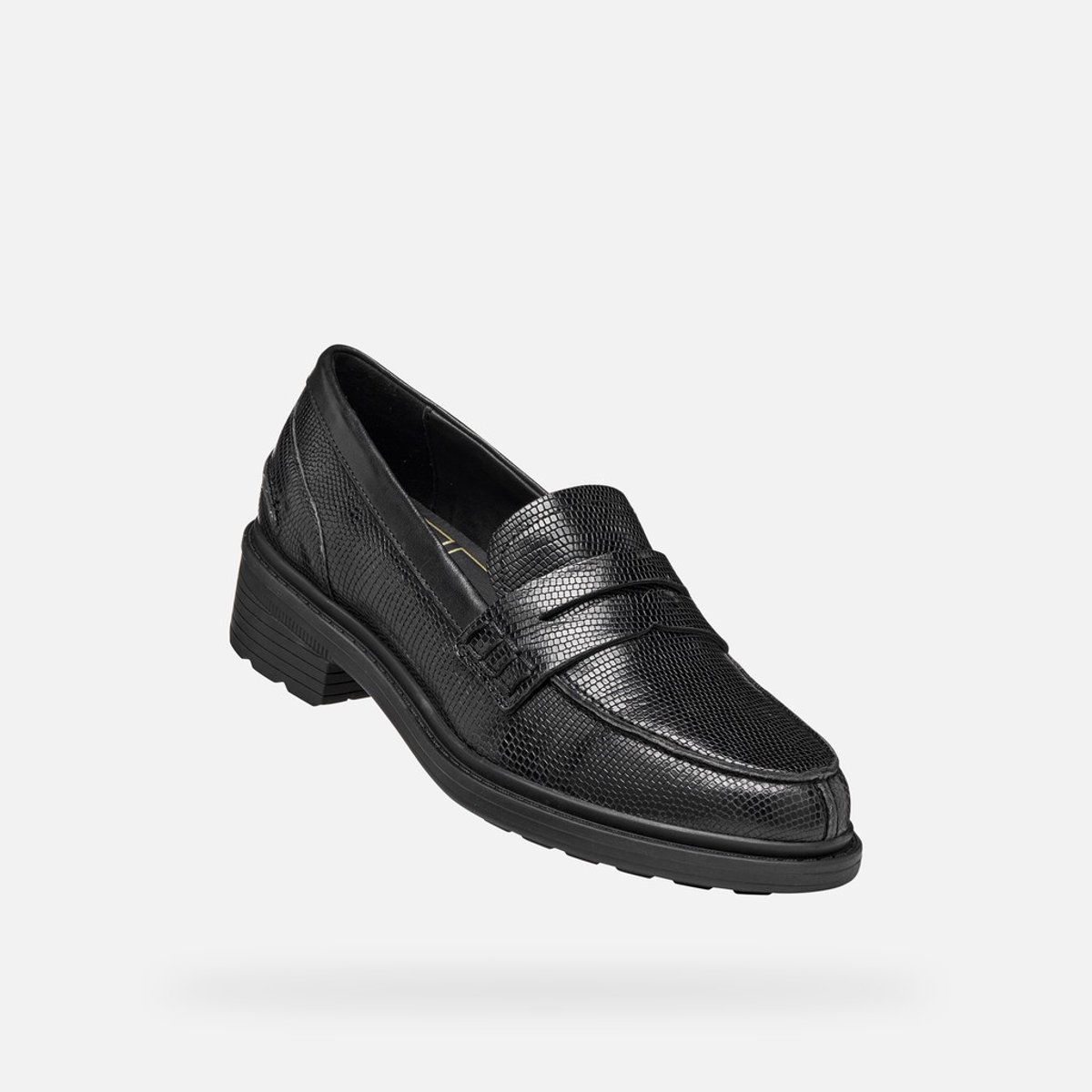 Mocassins D WALK PLEASURE B noir, GEOX