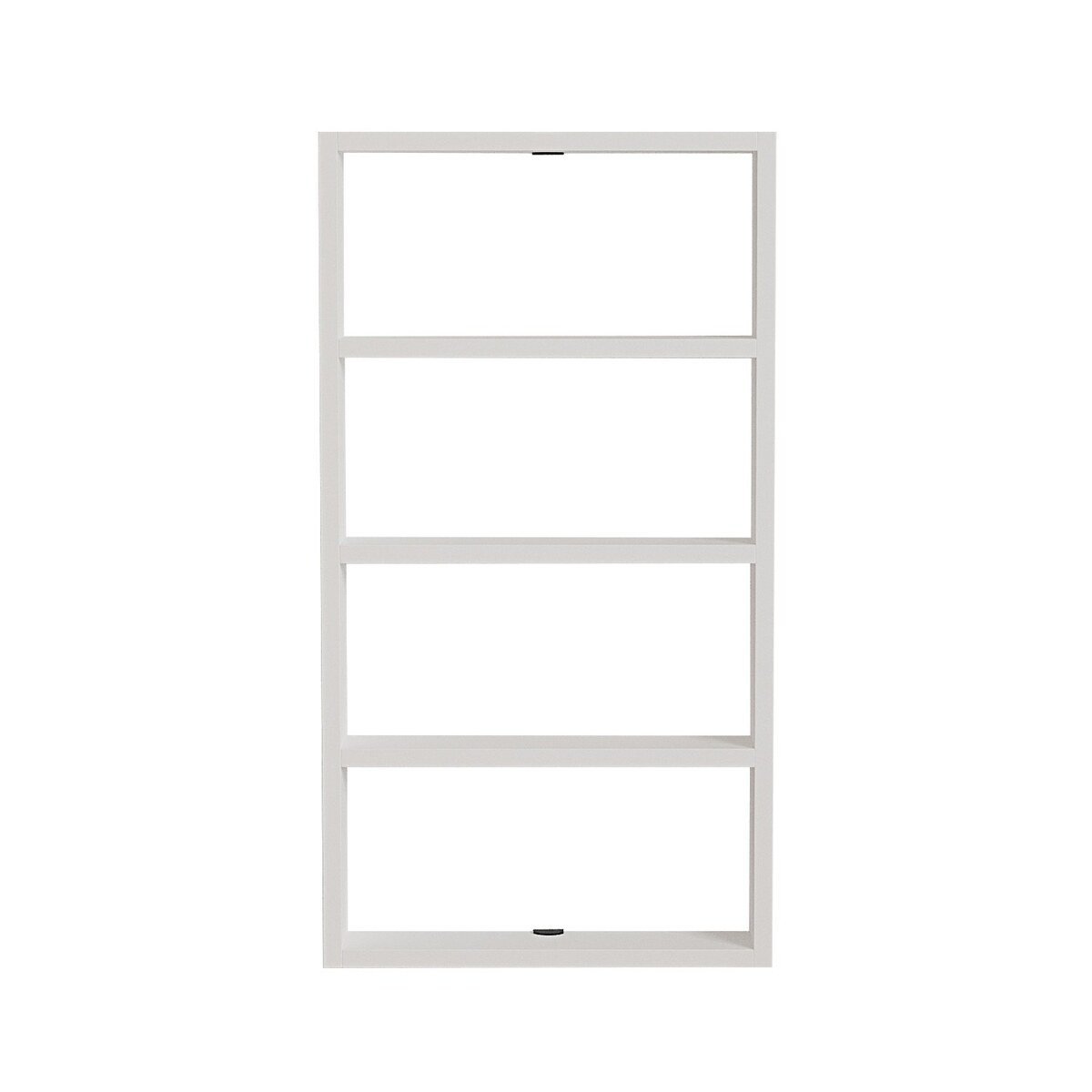 Etagère murale 4 tablettes H80 cm - LYA blanc, CALICOSY