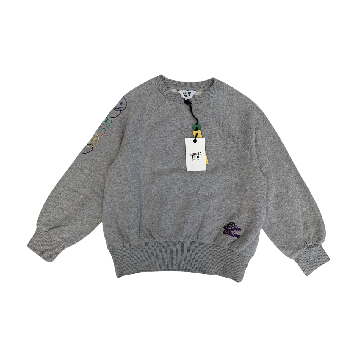 Pull - Très bon état gris, HUNDRED PIECES