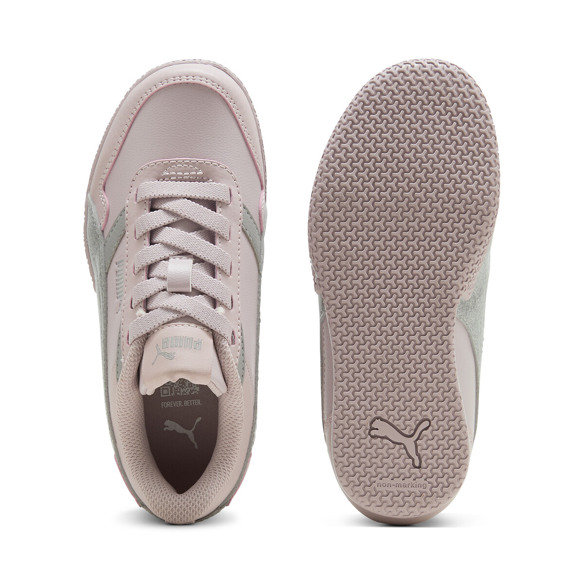 Baskets BELLA DONNA SL GLITZ rose/argent, PUMA