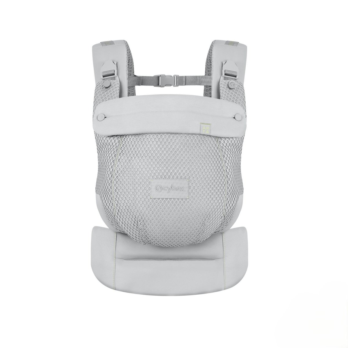 Porte-bébé ergonomique Amya évolutif bébé respirant gris fog grey, CYBEX