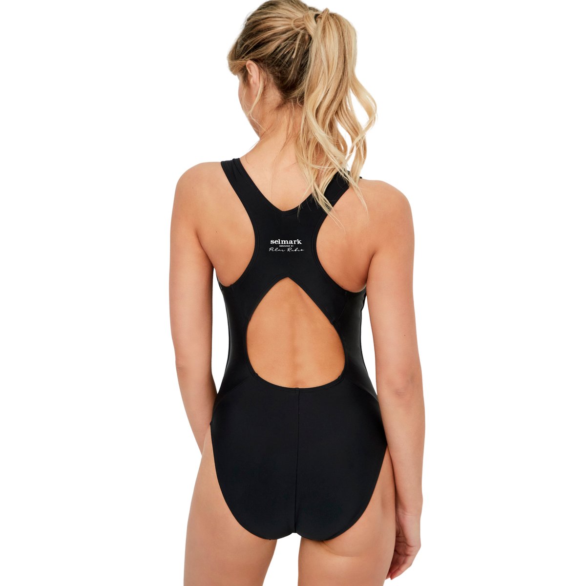 Maillot de bain 1 pièce sport TECH ST8 noir, SELMARK