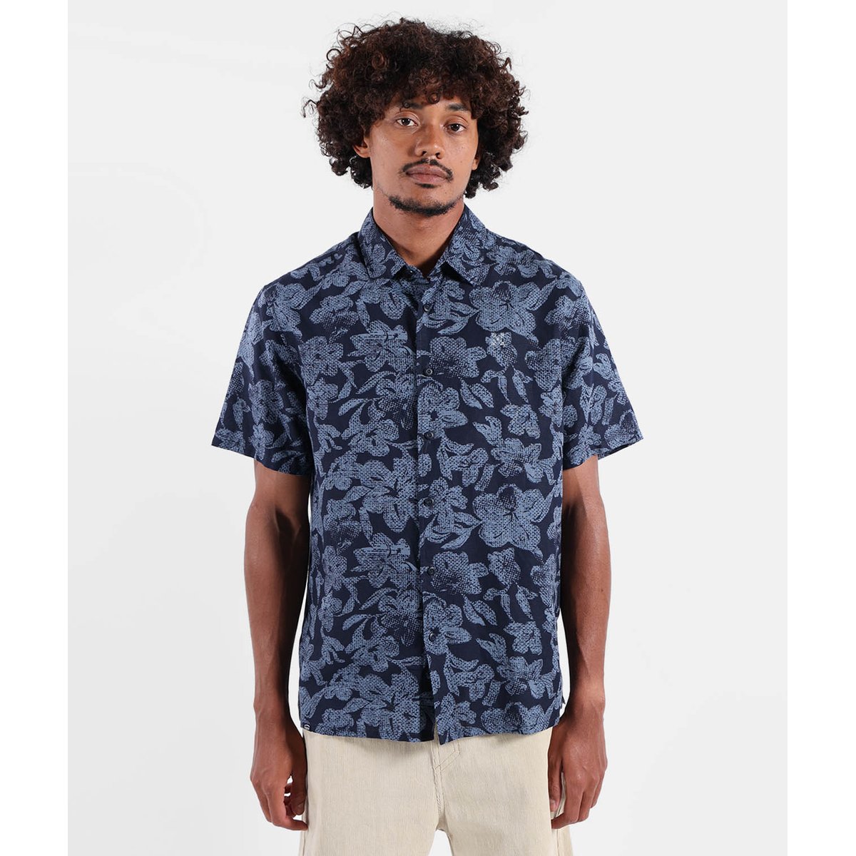 Chemise manches courtes GRIND deep marine, OXBOW
