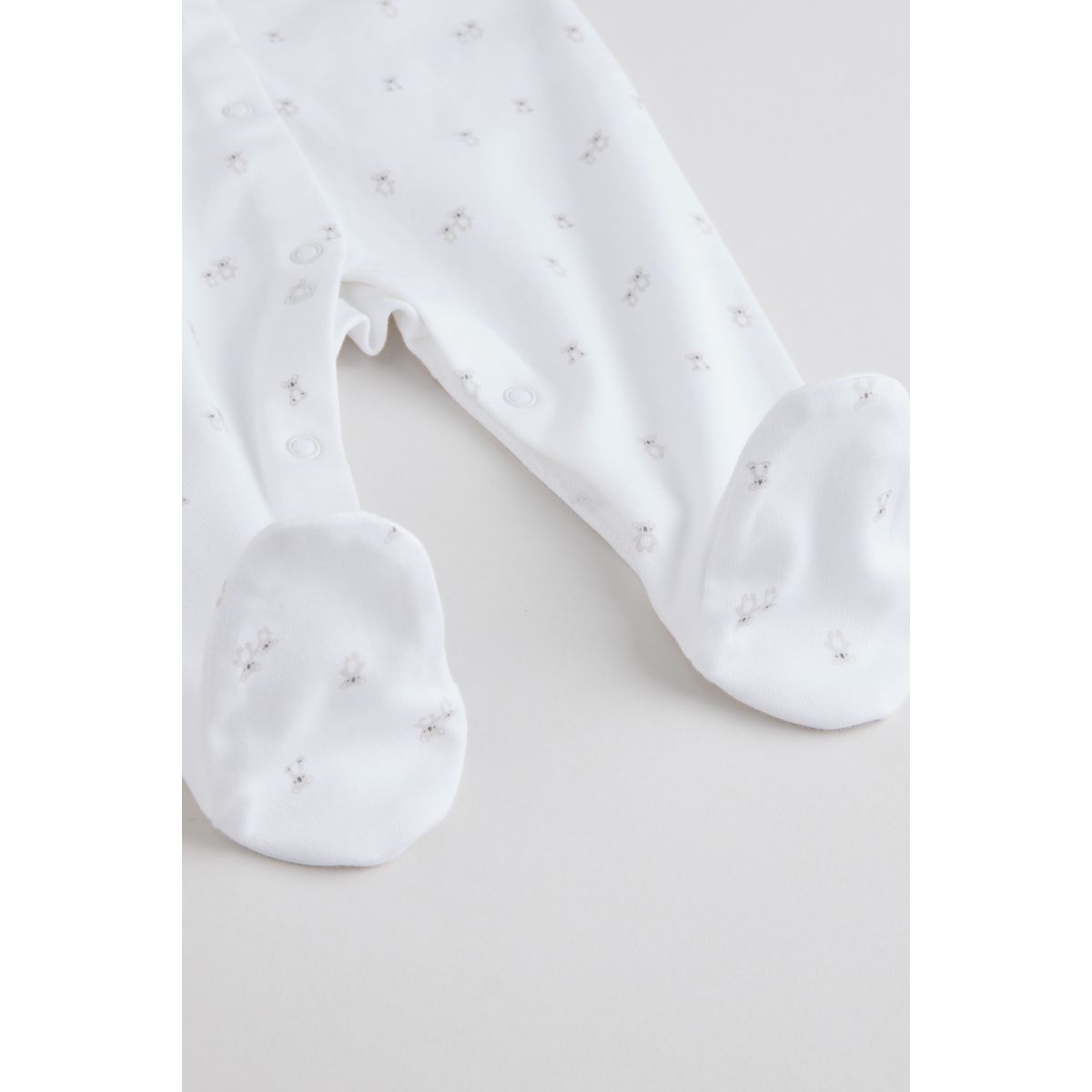 Dors-bien à boutons-pression, lot de 4 blanc, NEXT