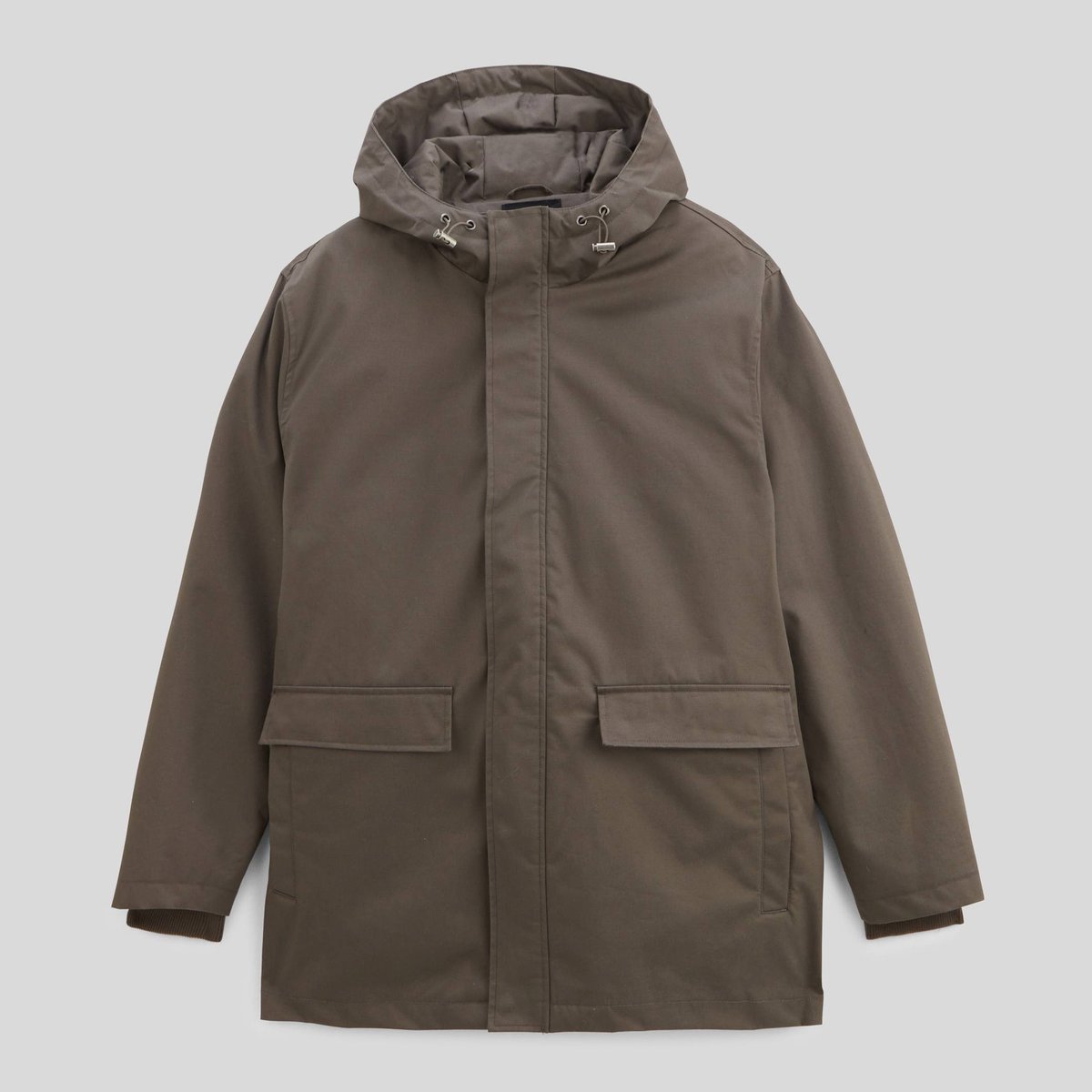 Parka à capuche en coton sanglier, MONOPRIX