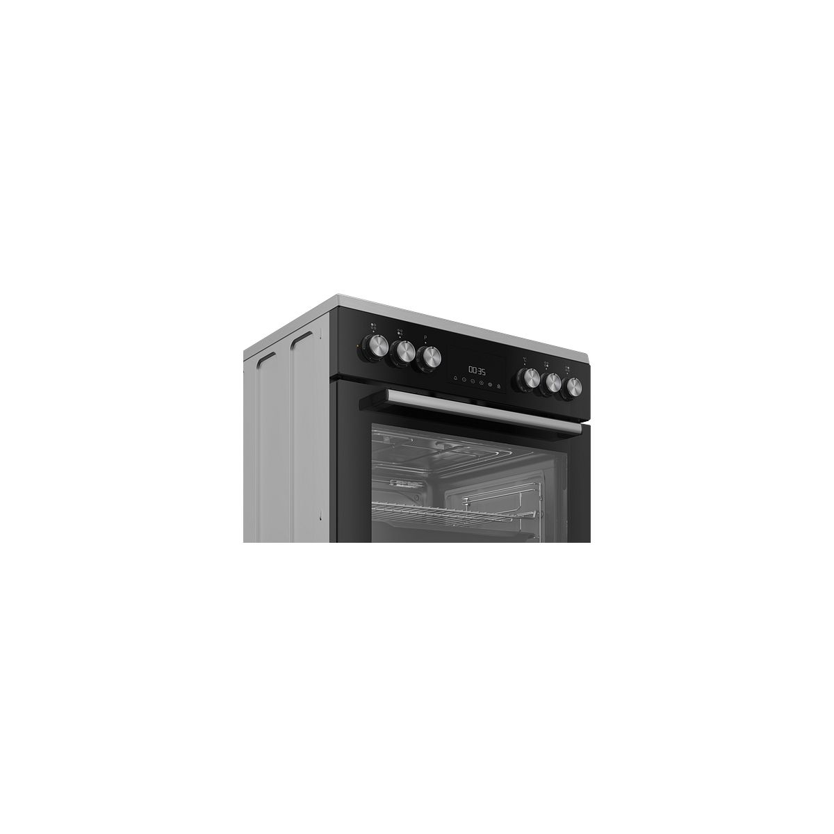 Cuisinière vitrocéramique FBE67301XCS couleur unique, BEKO