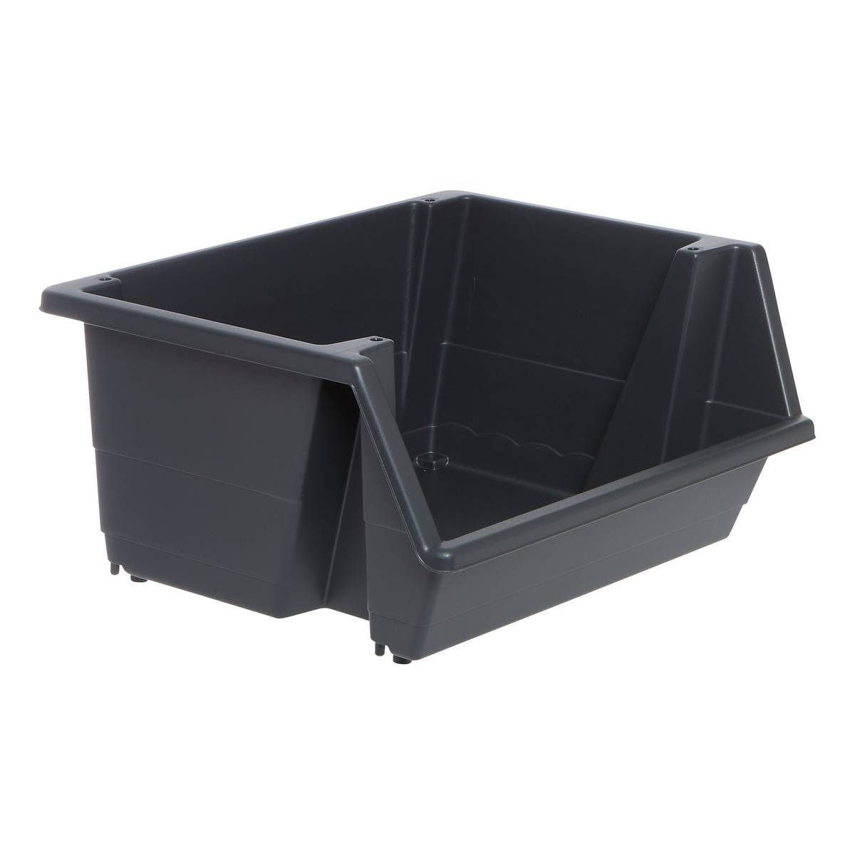 Tour de rangement rectangulaire ESSENTIELS noir, 5FIVE SIMPLY SMART