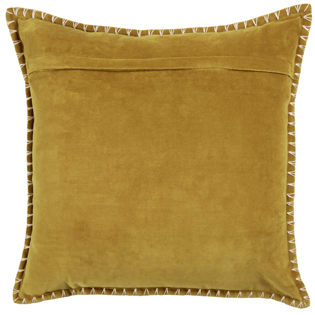 Stitch Cushion yellow/gold-coloured, VOYAGE MAISON