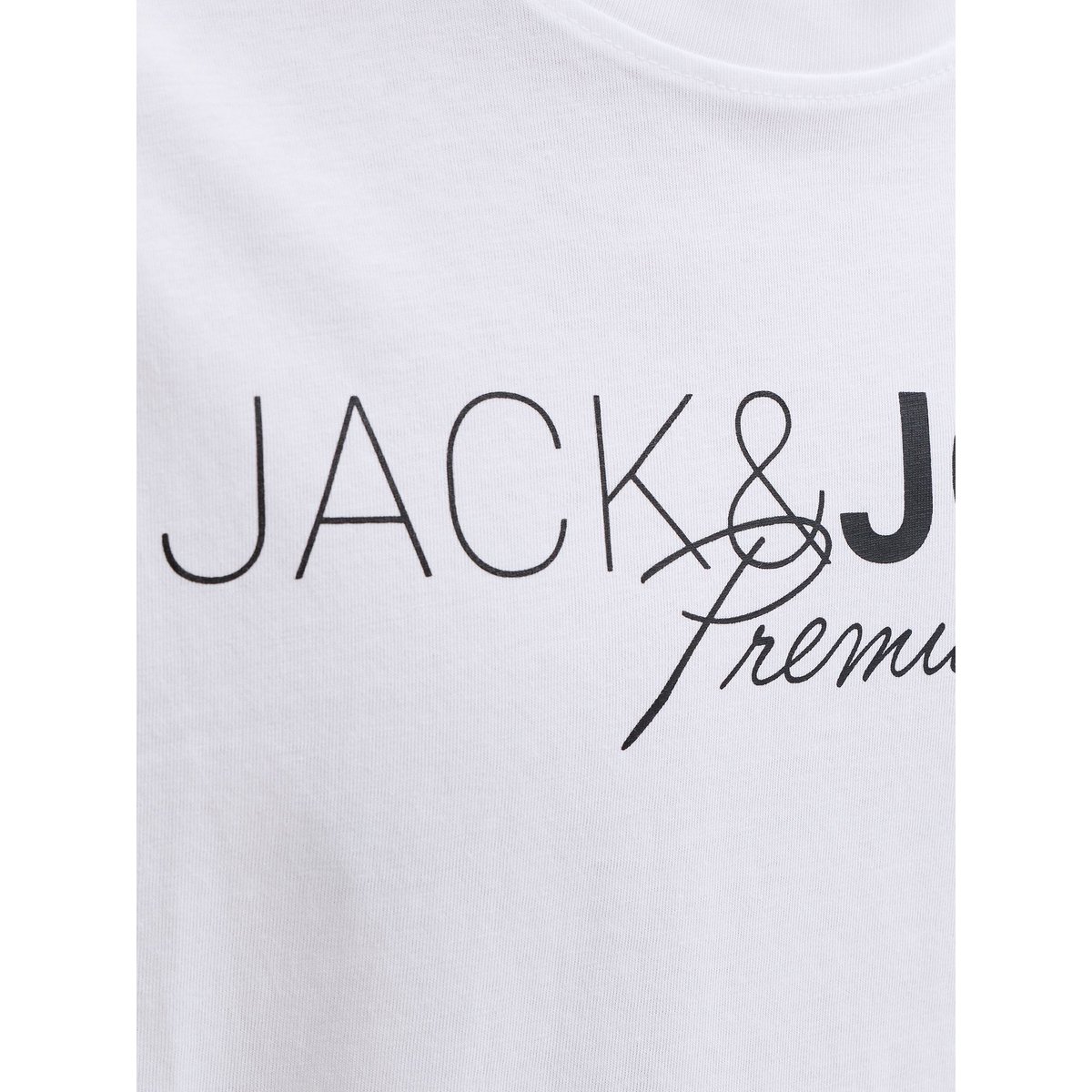 T-Shirt white, JACK & JONES