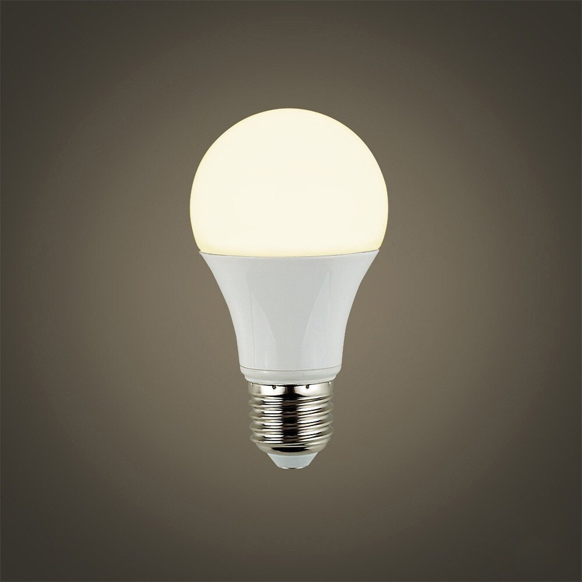 Set of 6 E27 6W LED SMD GLS Bulbs in Warm White transparent white, MINISUN
