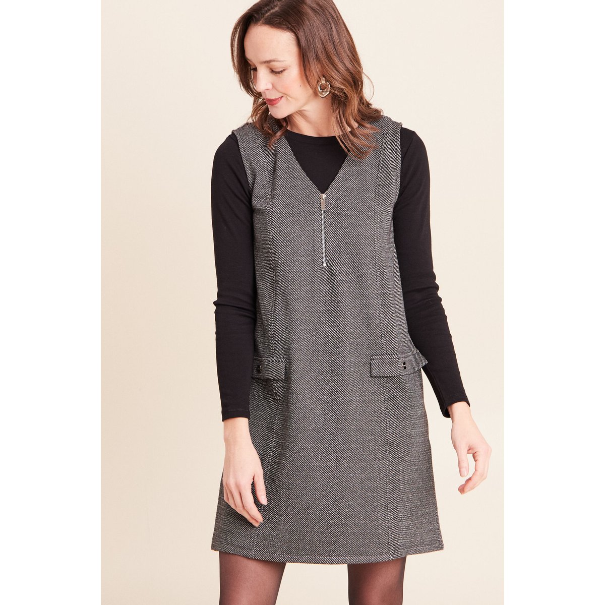 Robe chasuble gris, BREAL