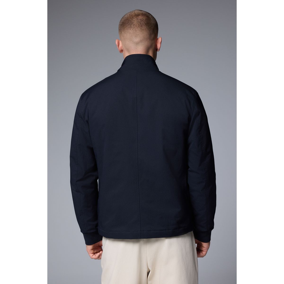 Veste utility matelassée déperlante bleu marine, NEXT