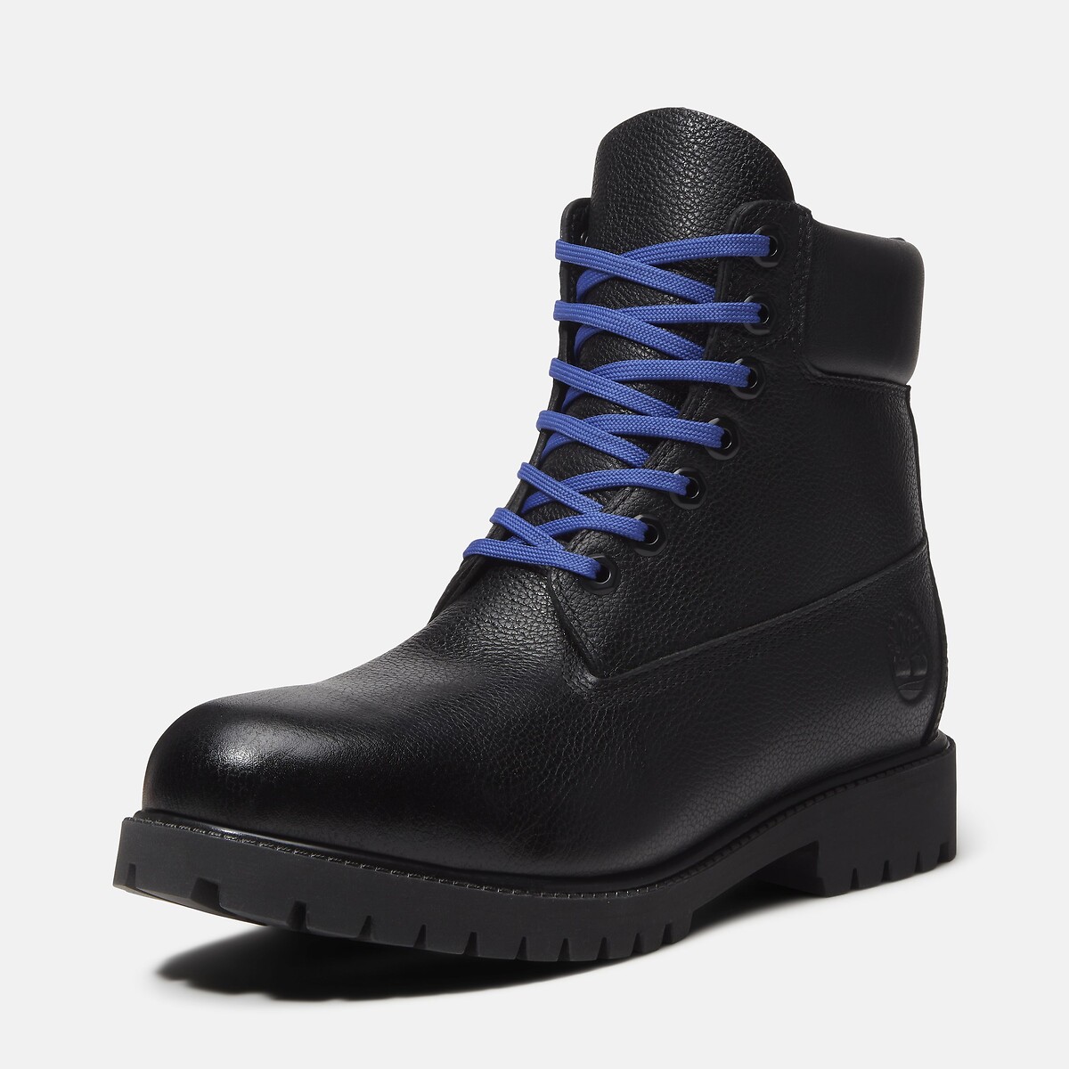 Bottines à lacets en cuir lisse TIMBERLAND HERITAGE 6 INCH LACE noir, TIMBERLAND