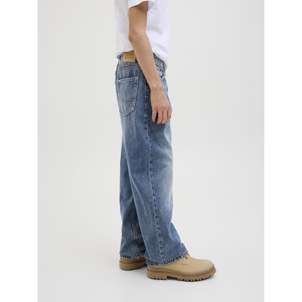Jean Baggy Fit blue denim, JACK & JONES JUNIOR