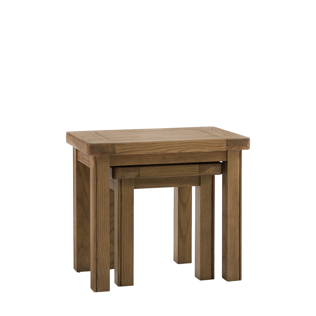 Toledo Oak Nesting Side Tables (Set of 2) natural oak, SO'HOME