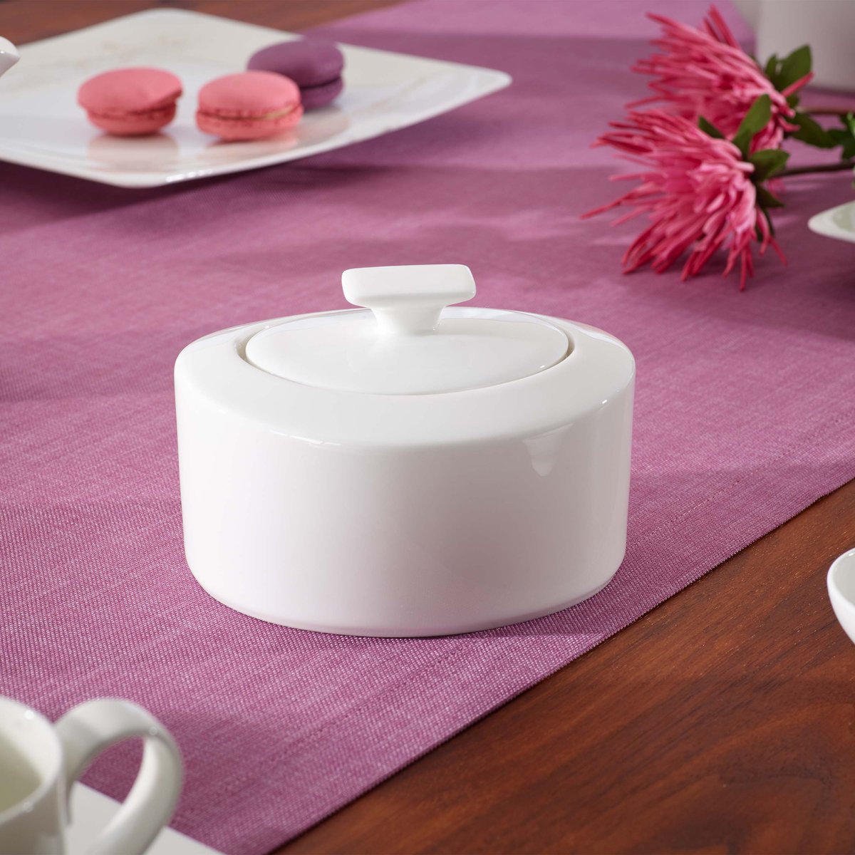 Sucrier/Confiturier 6 Pers. MODERN GRACE couleur unique, VILLEROY & BOCH SIGNATURE