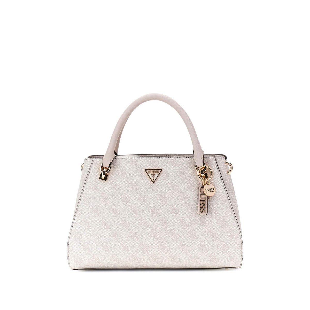 Sac À Main Noelle Logo 4G blanc, GUESS