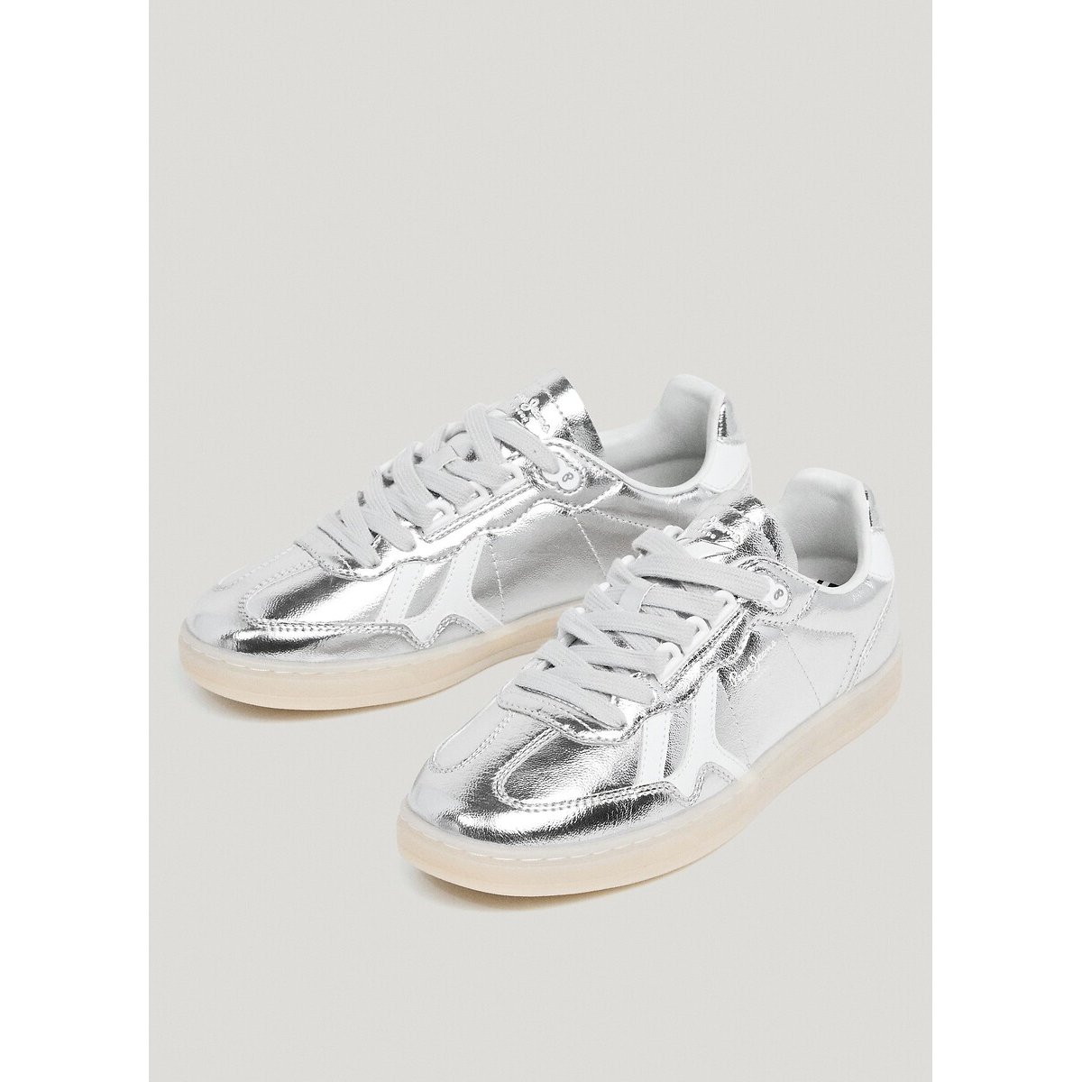 Ball Sparkly Trainers silver-coloured, PEPE JEANS