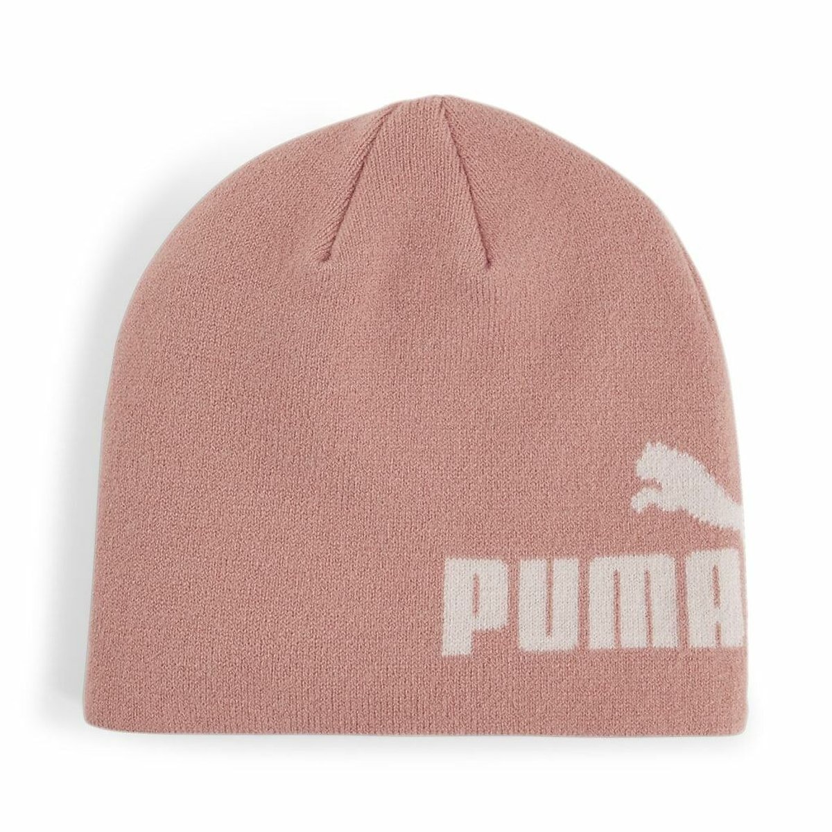 Essential No1 Logo Cuffless Jr Beanie peach pink, PUMA