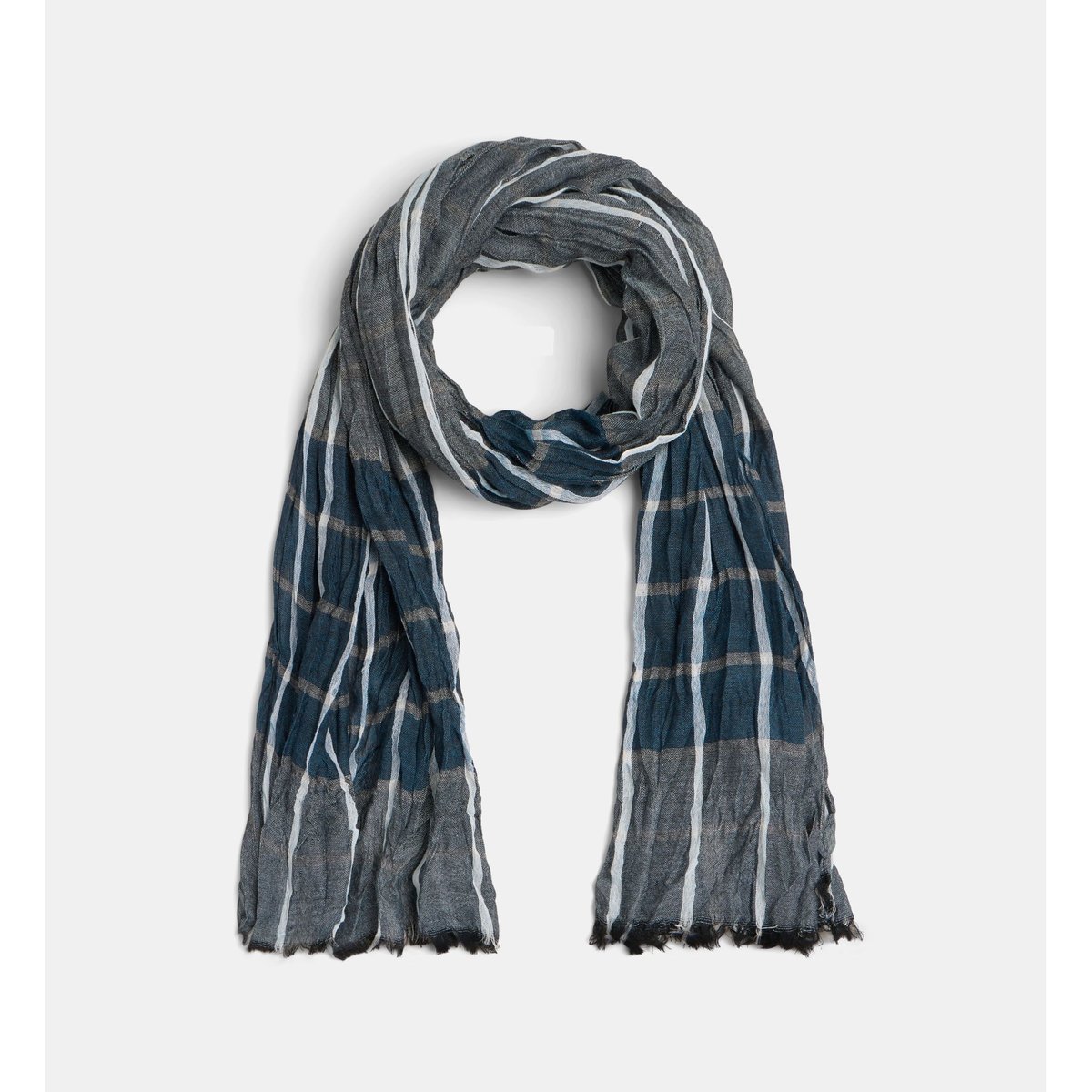 Chèche brieux bleu marine, GALERIES LAFAYETTE