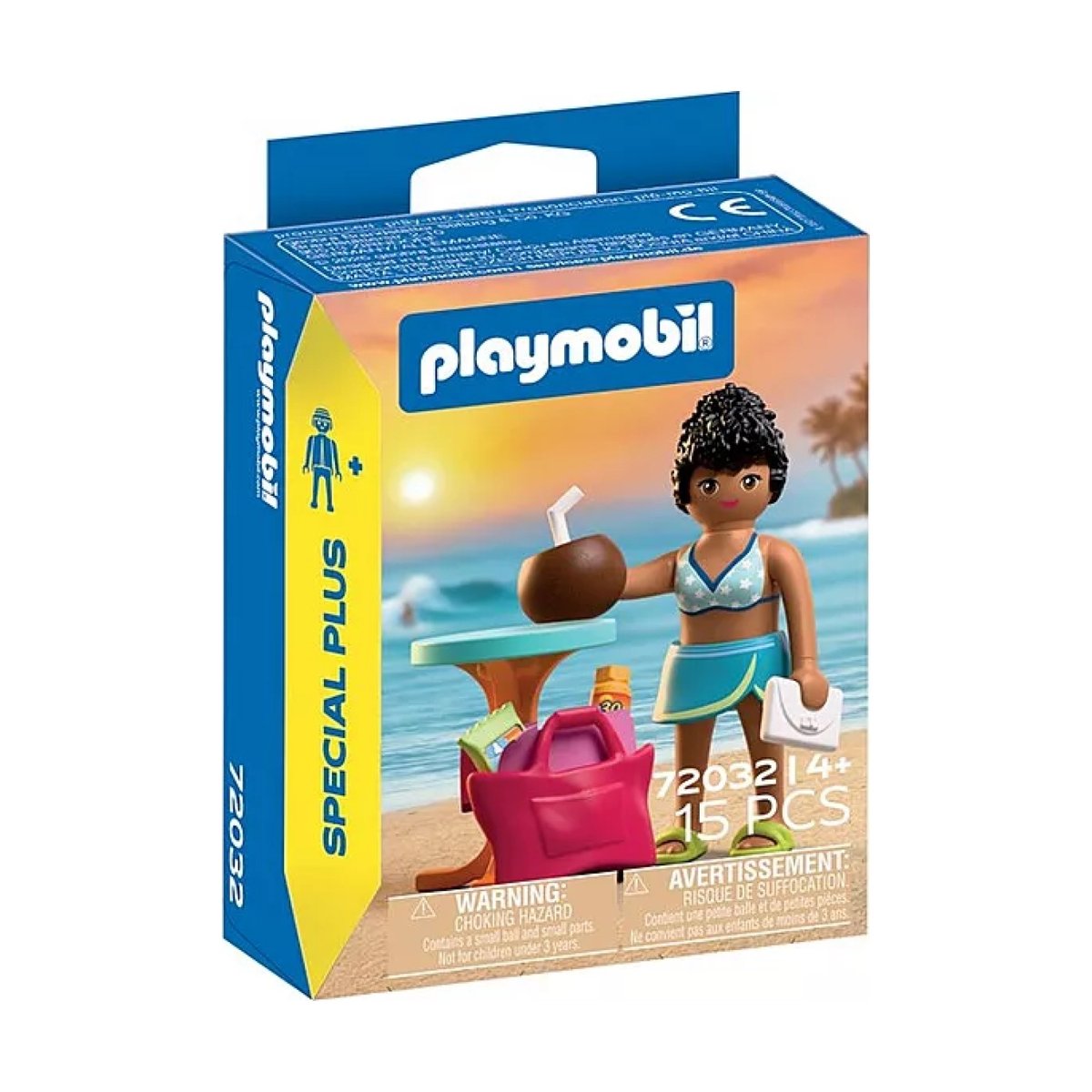 Special Plus Vacancière à la plage multicolore, PLAYMOBIL