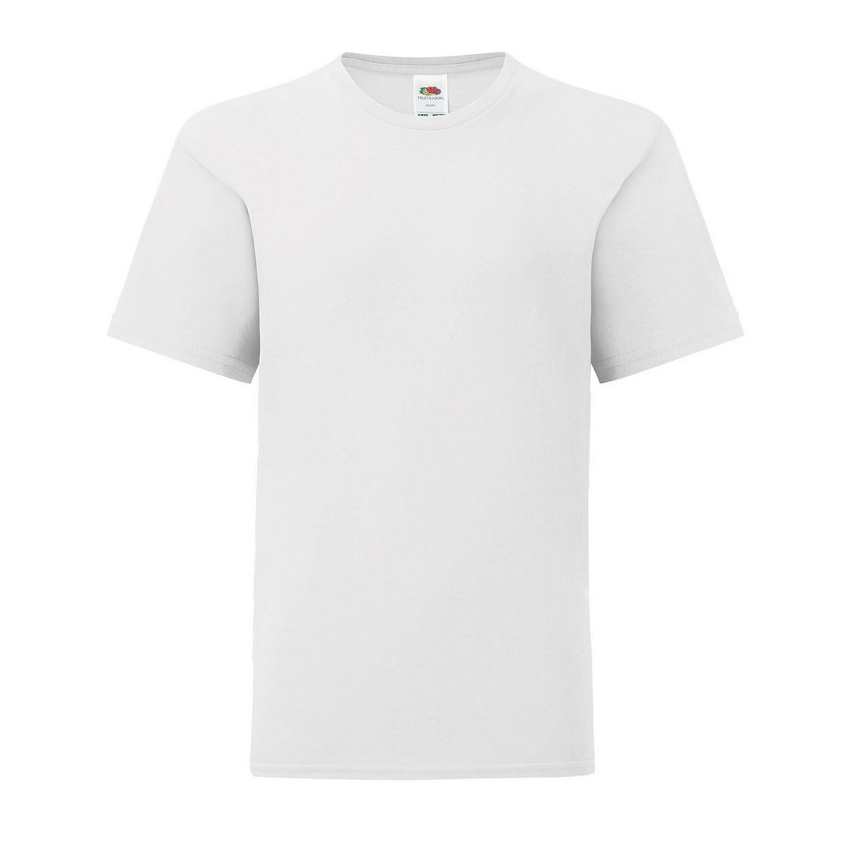 T-shirt ICONIC blanc, FRUIT OF THE LOOM