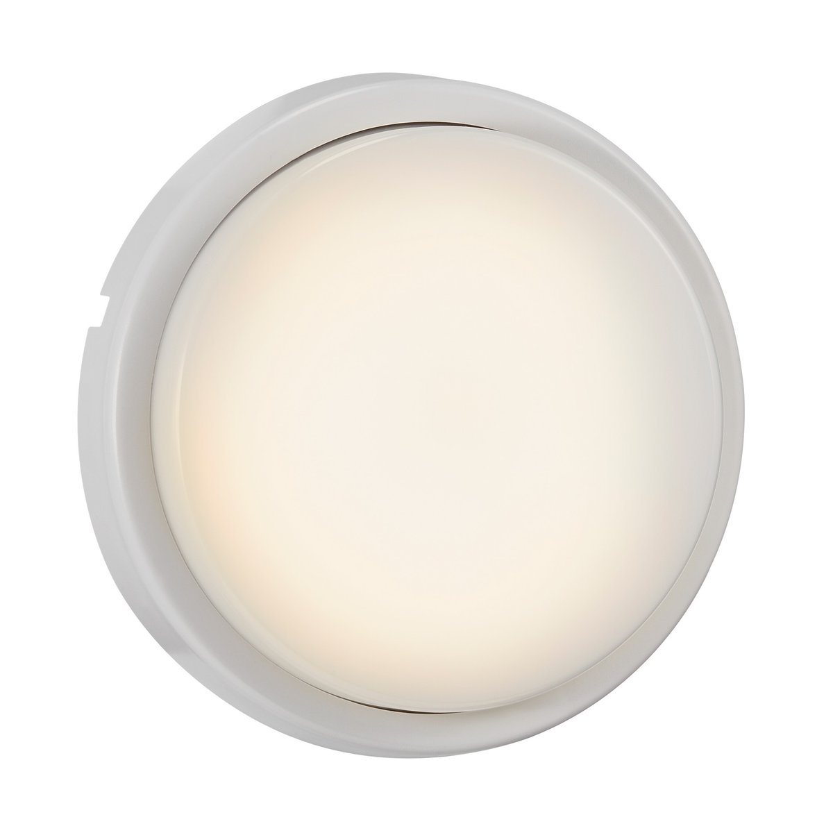 Applique murale extérieure ronde en plastique, CUBA blanc, NORDLUX