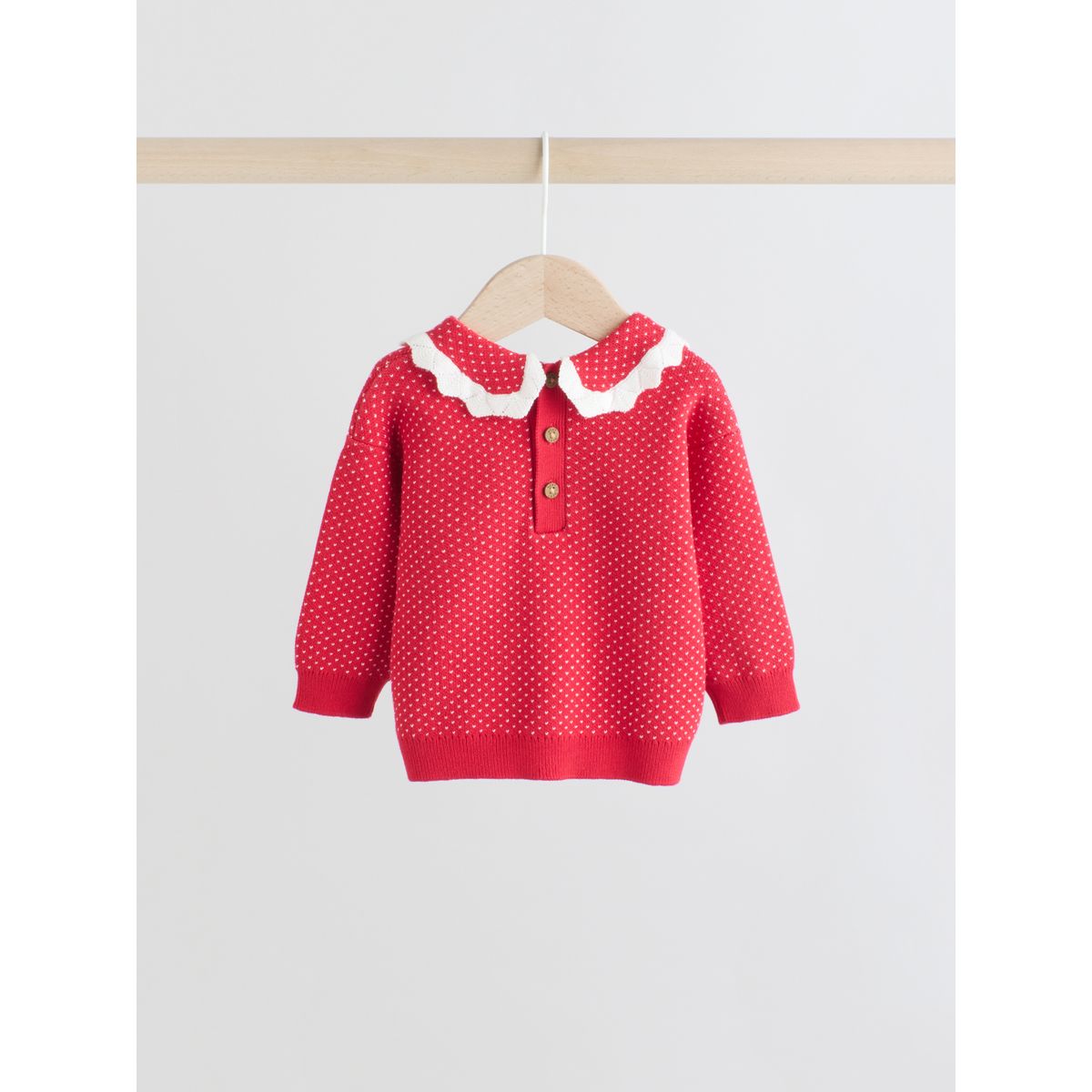 Pull de noël et legging bébé père noël rouge, NEXT