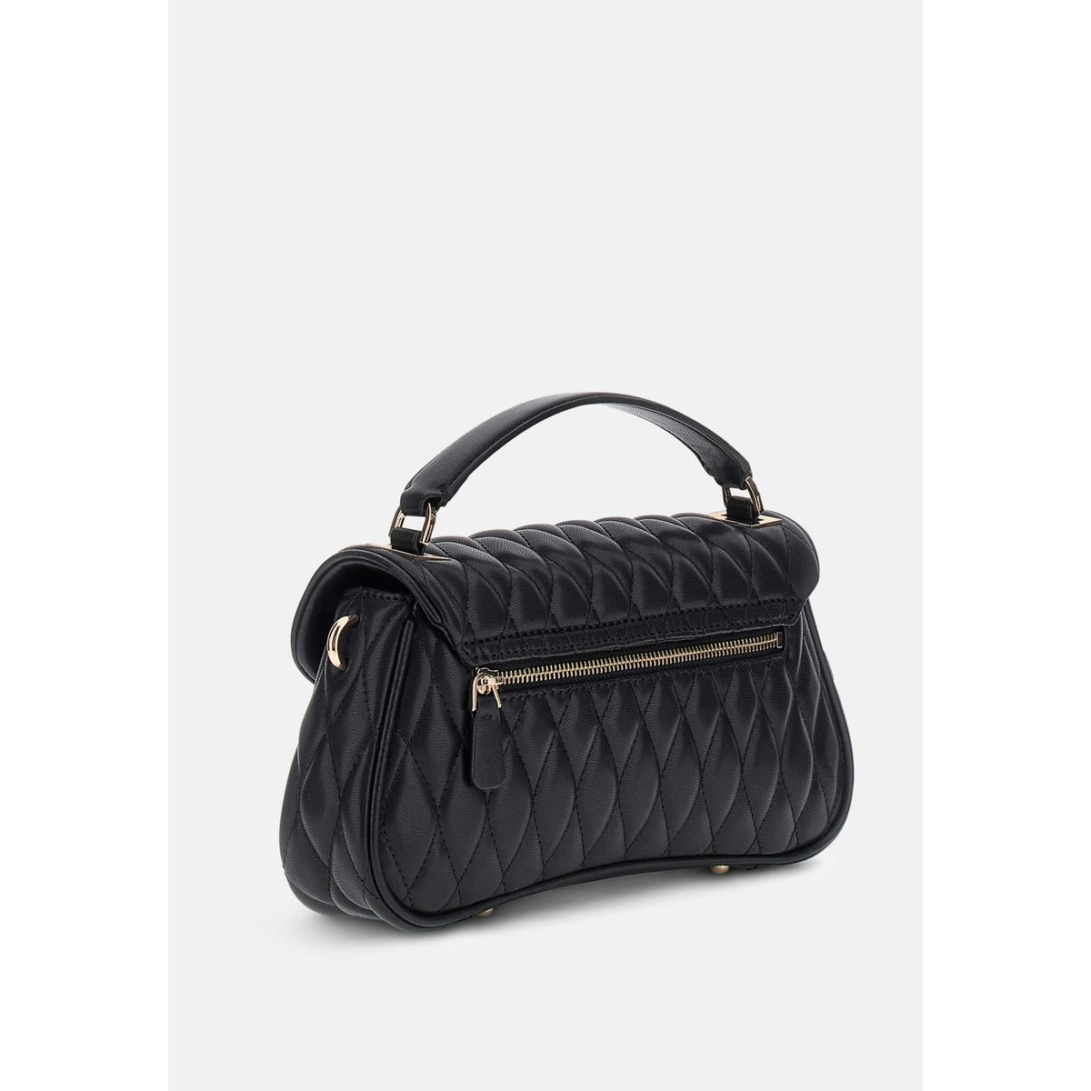 Sac À Main Valla Surpiqué noir, GUESS