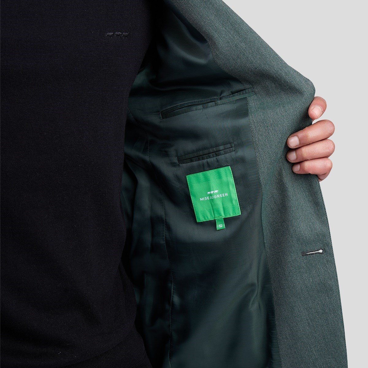Blazer Basile kaki, MISE AU GREEN