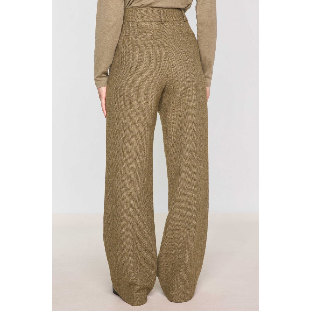 Pantalon droit MAXENCE vert, Maison 123