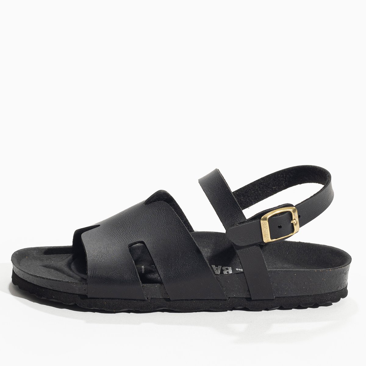 Sandales Vegan WARHOL noir, BAYTON