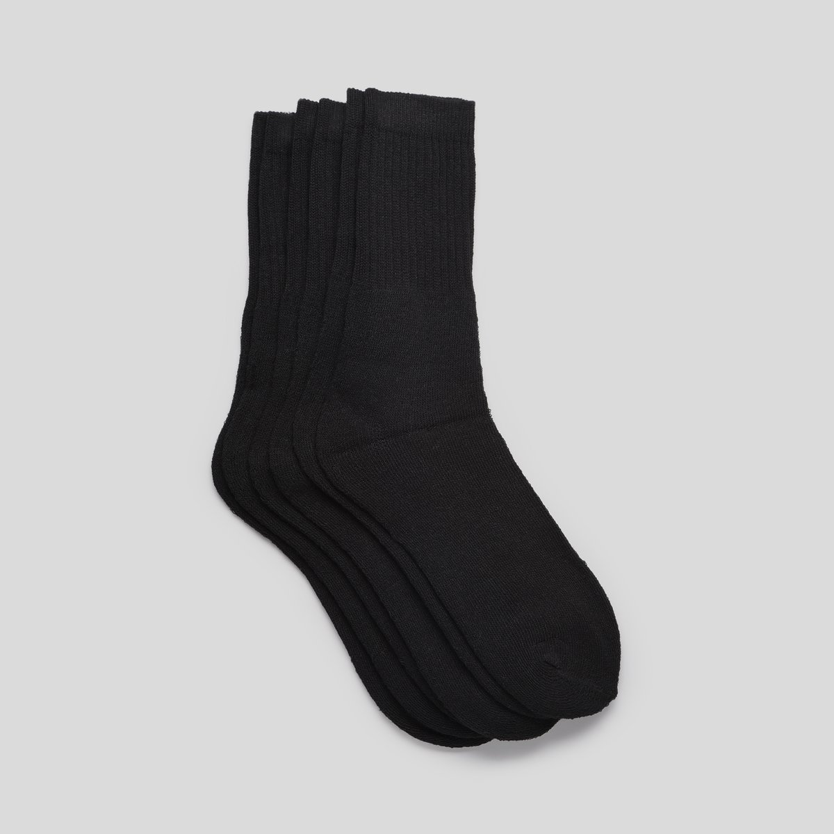 Lot de 3 paires de chaussettes de sport - Monoprix Fit noir, MONOPRIX