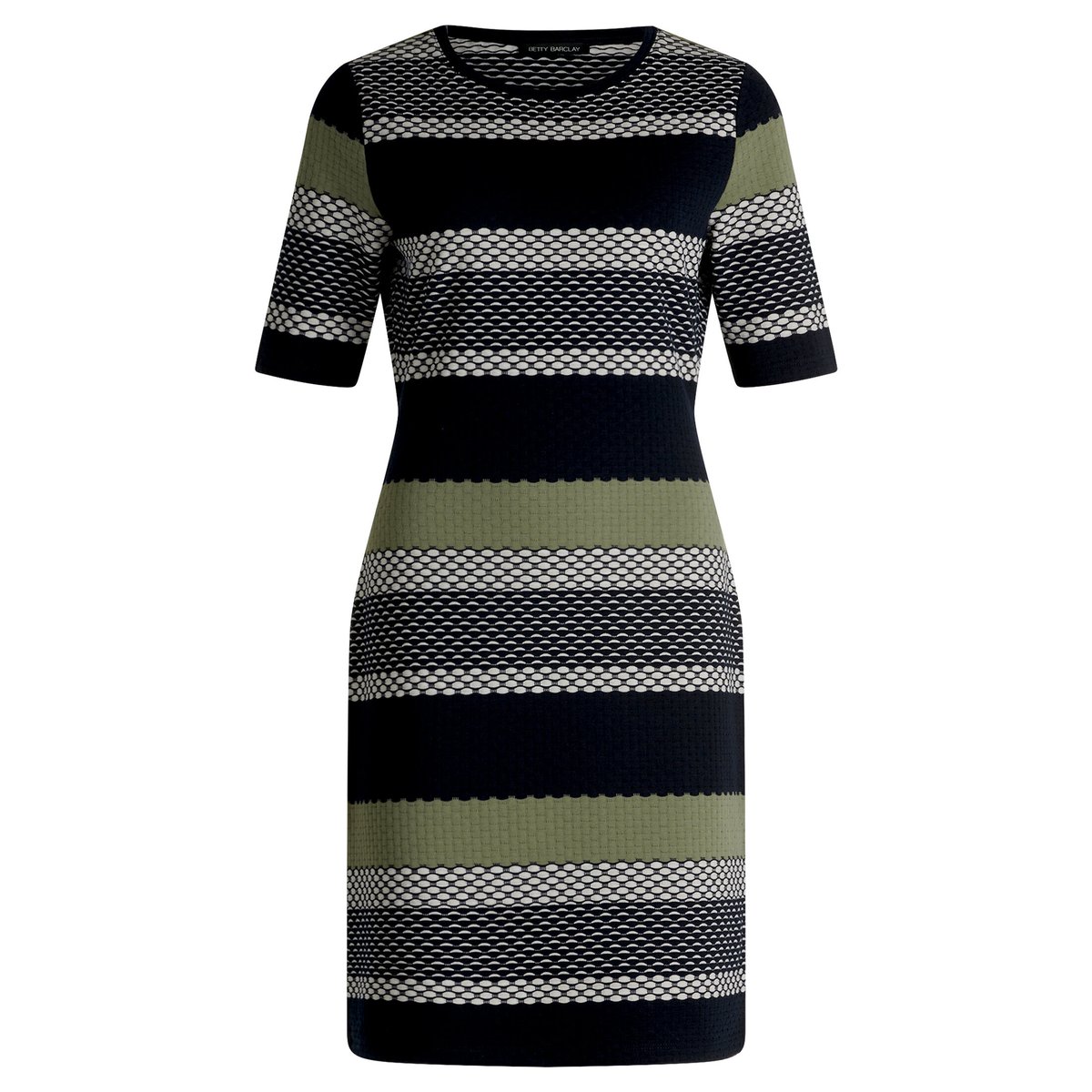 Robe façon t-shirt manches courtes dark blue/green, BETTY BARCLAY
