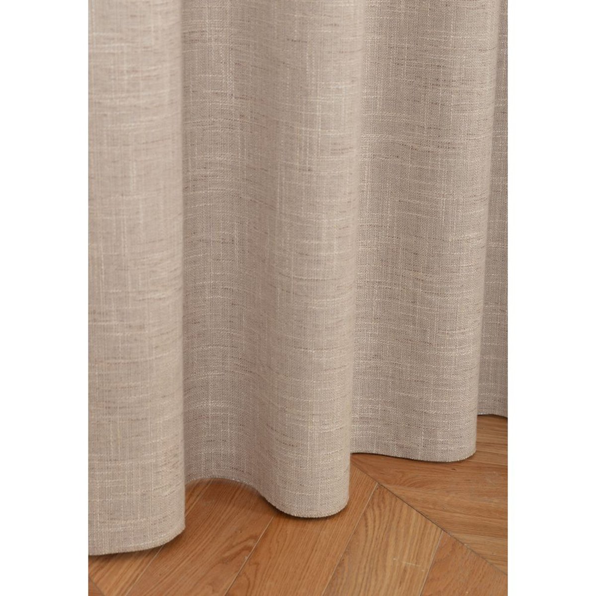 Rideau Phonique Oeillets RAFFAELO beige mc632, MOONDREAM