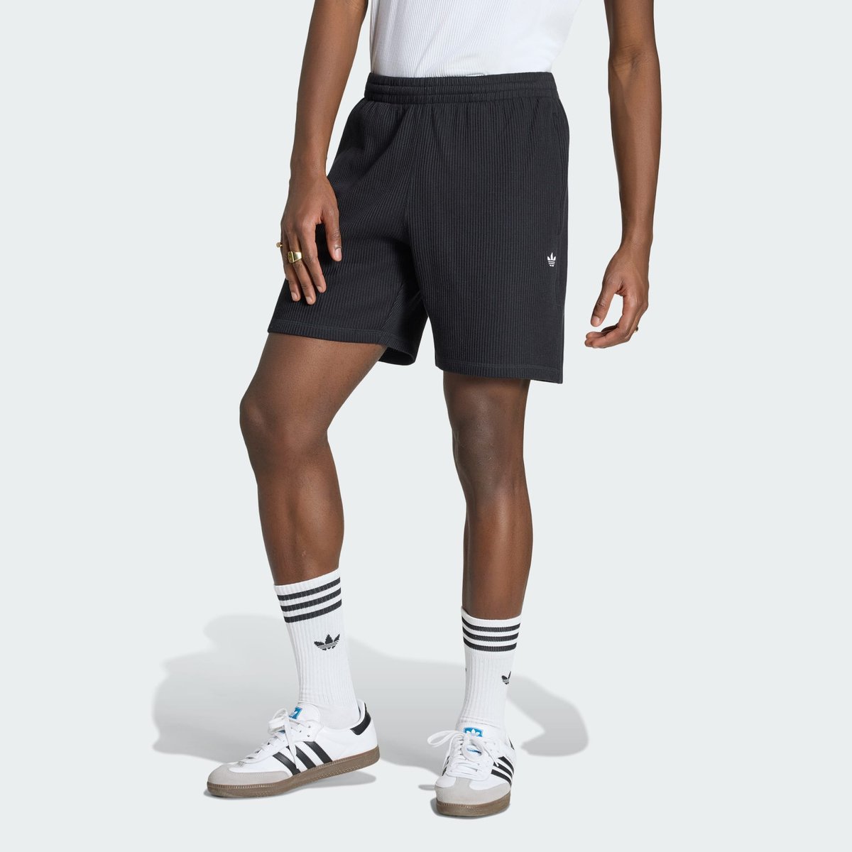 Short Gaufré Trèfle Essentials Short Gaufré Trèfle Essentials black, adidas Originals