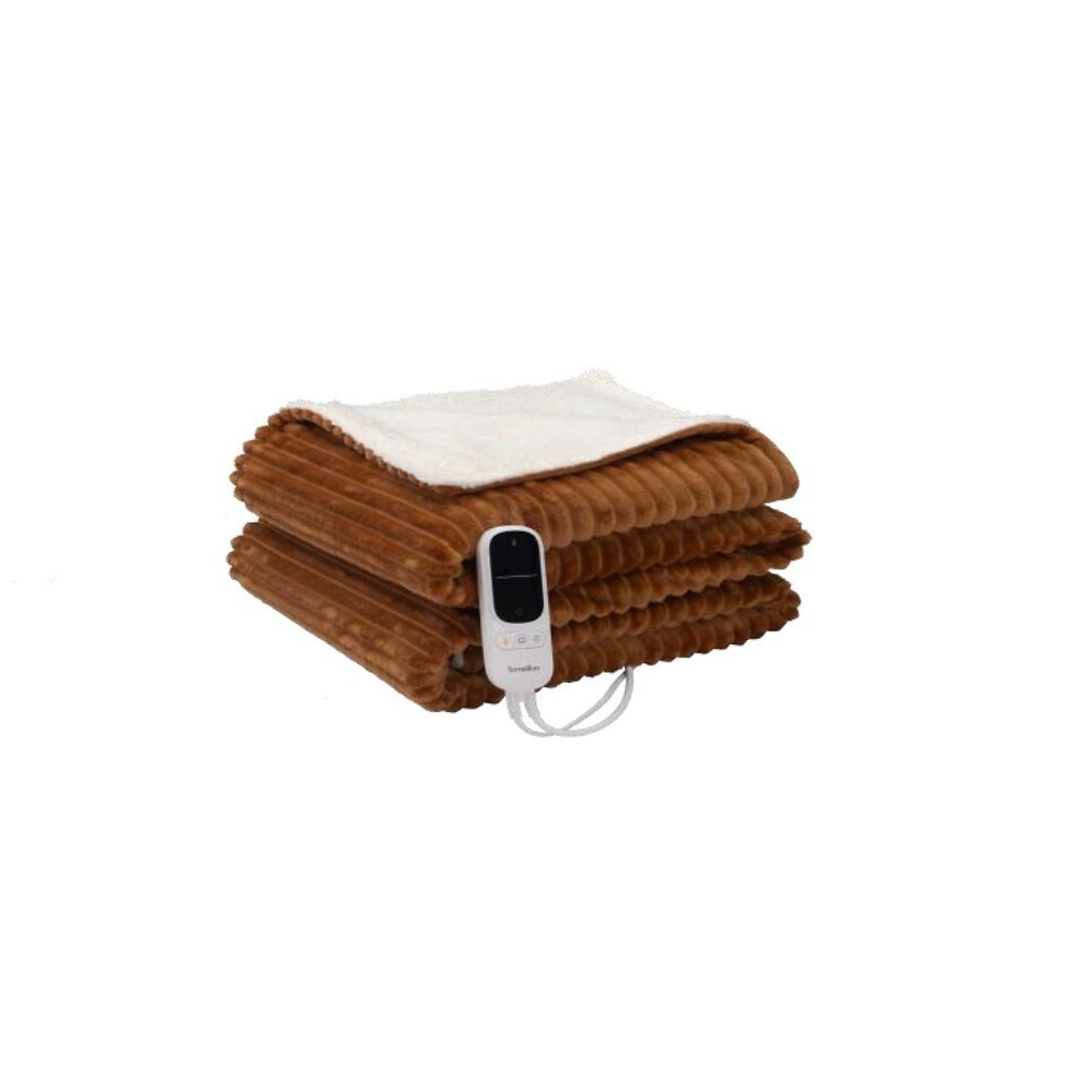 Couverture chauffante KOOMY CREME caramel, TERRAILLON
