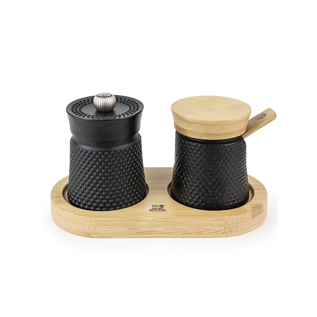 Coffret cadeau - Moulin à poivre Bali fonte vert forêt, PEUGEOT