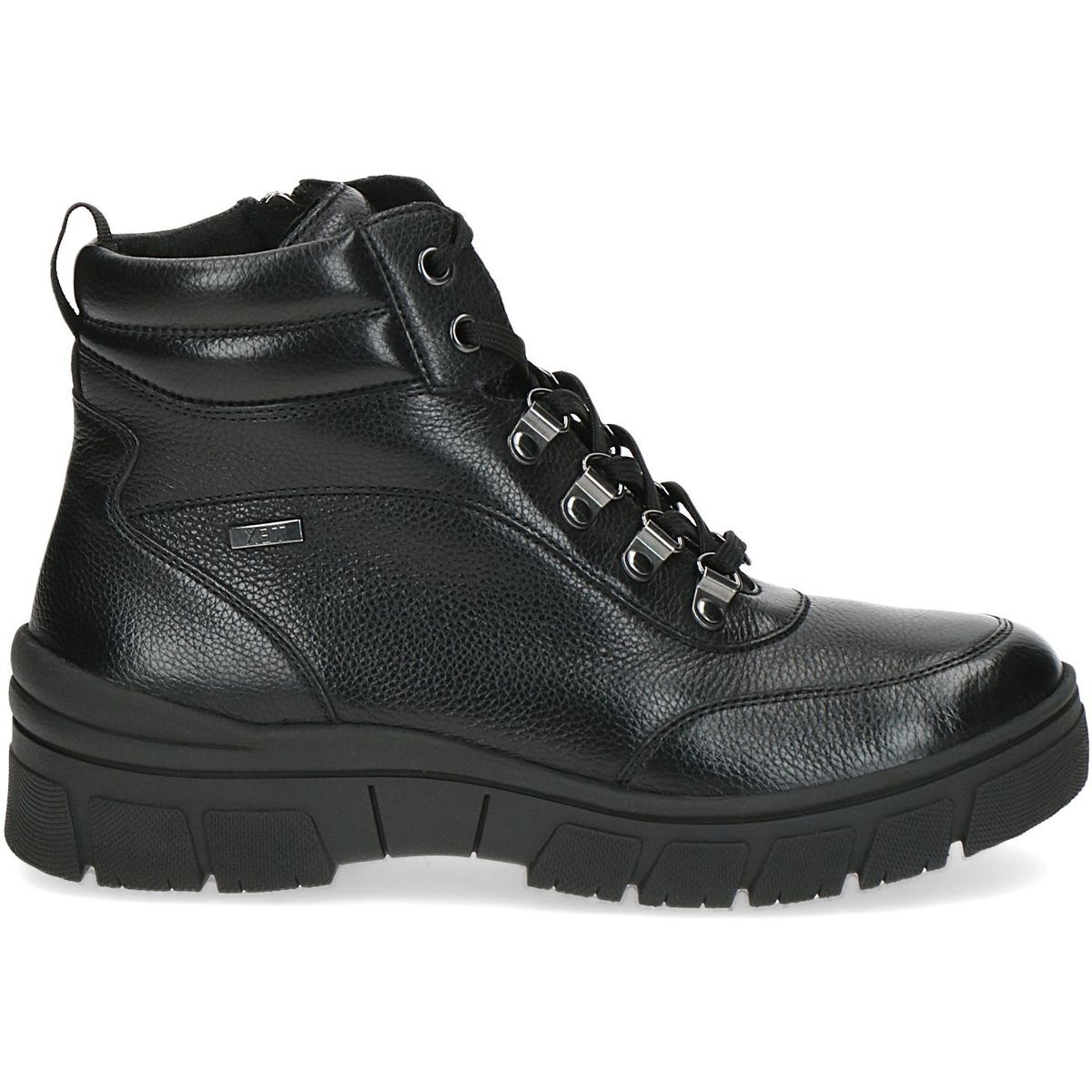 Bottine fourée noir nappa, CAPRICE