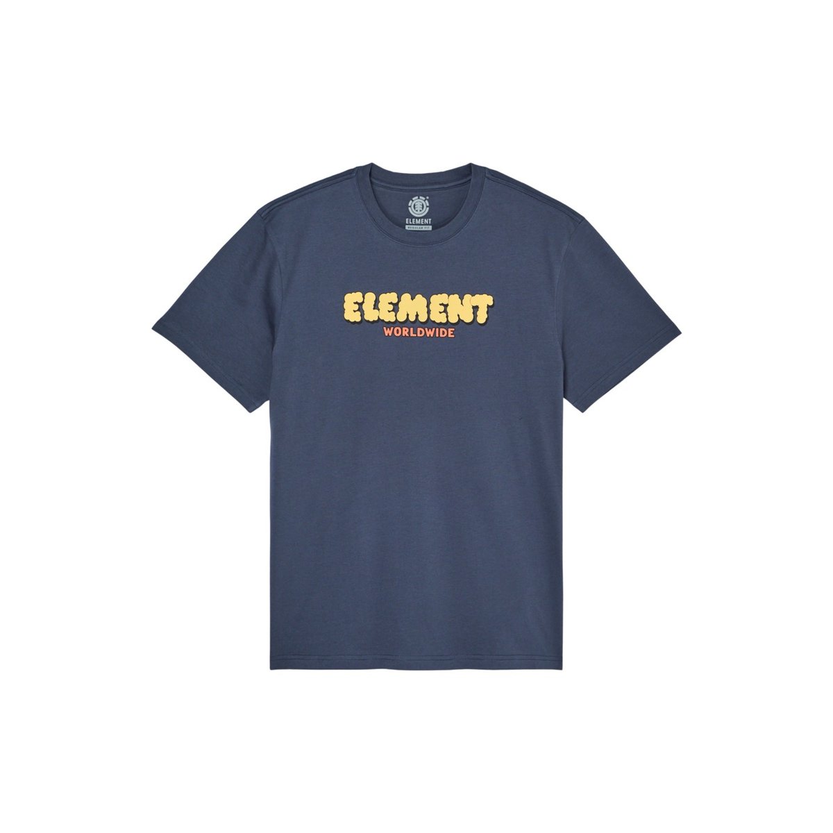 T-Shirt manches courtes FLUFF gris dark slate, ELEMENT
