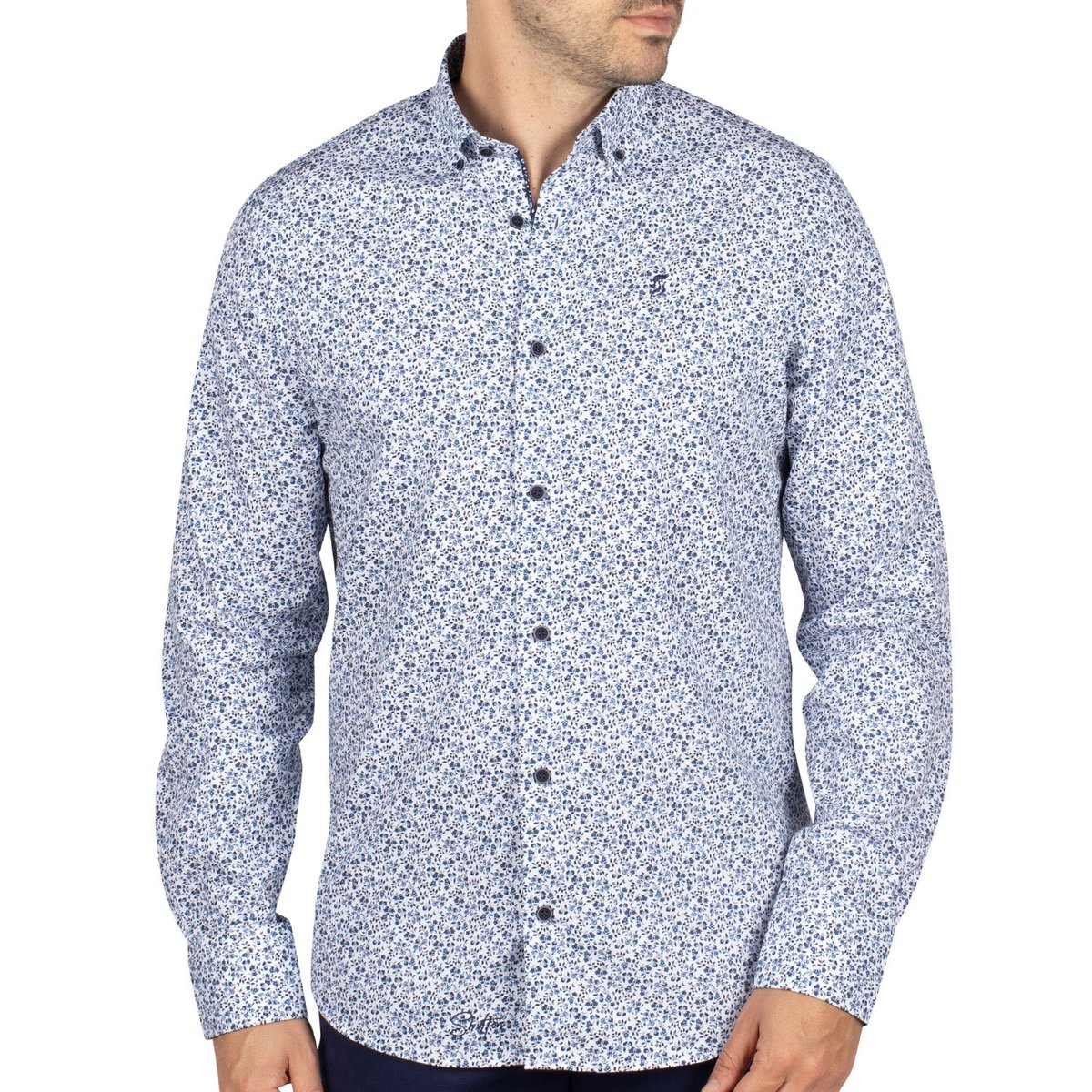 Chemise liberty prestige blanc, SHILTON