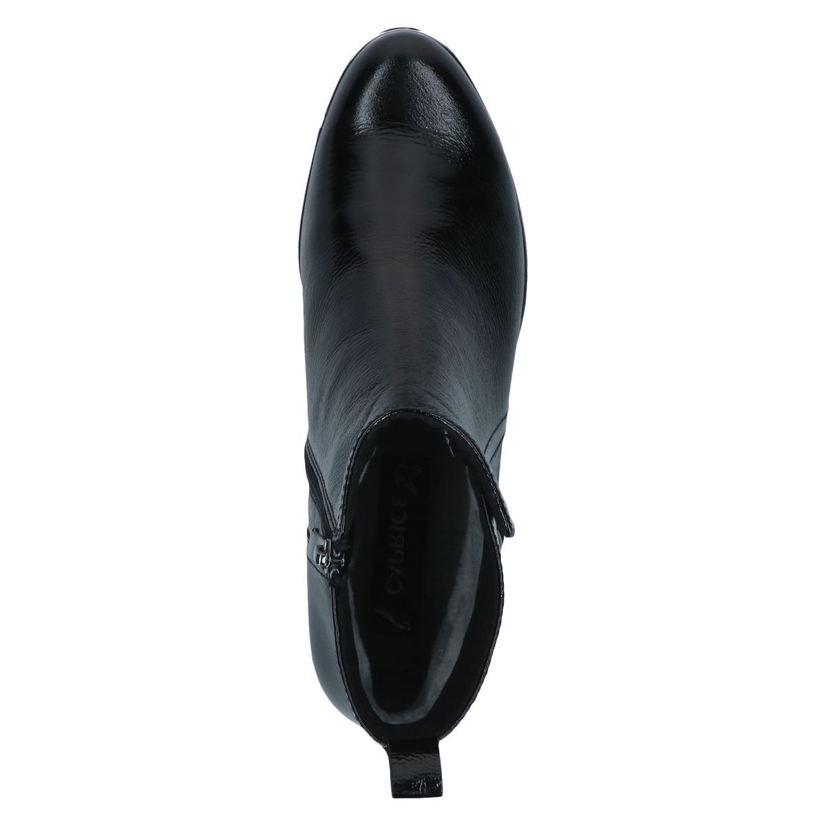 Bottine en cuir noir mat, CAPRICE